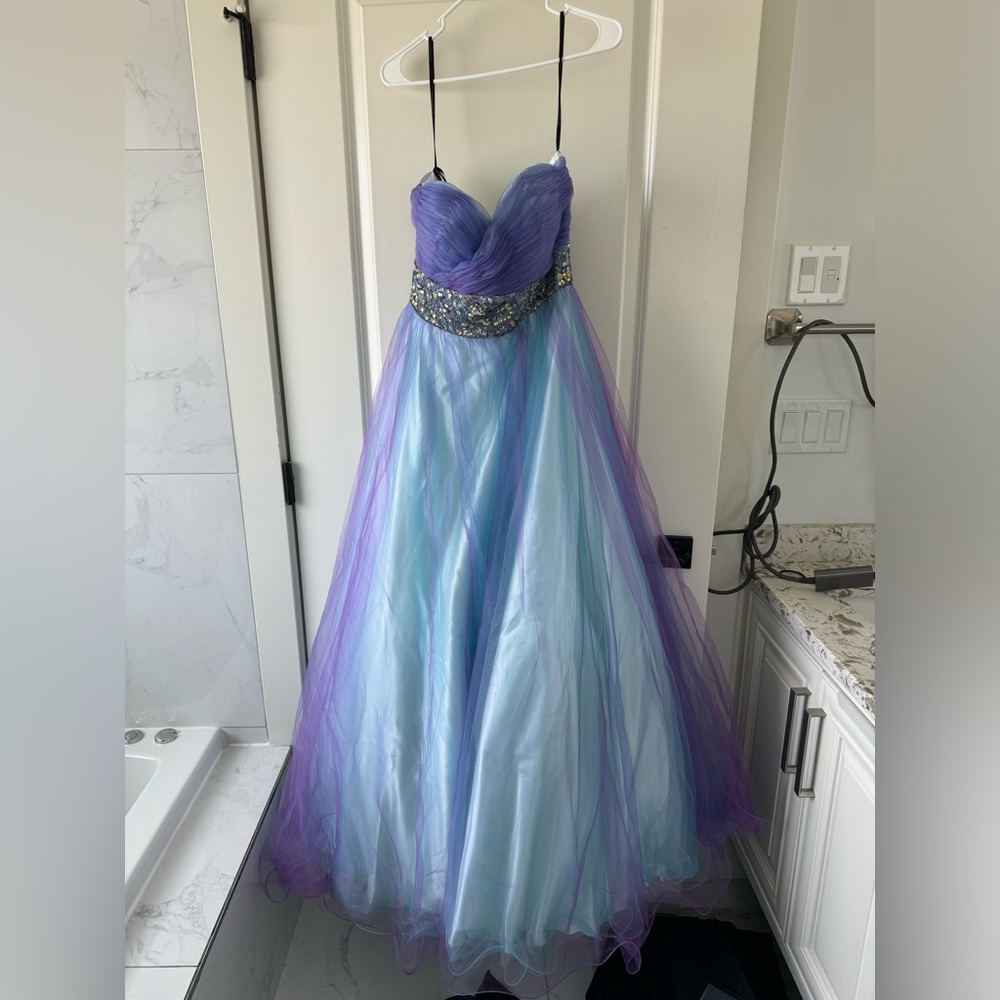 Strapless Evening Gown
